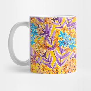 Colorful Yellow Hydrangea Mug